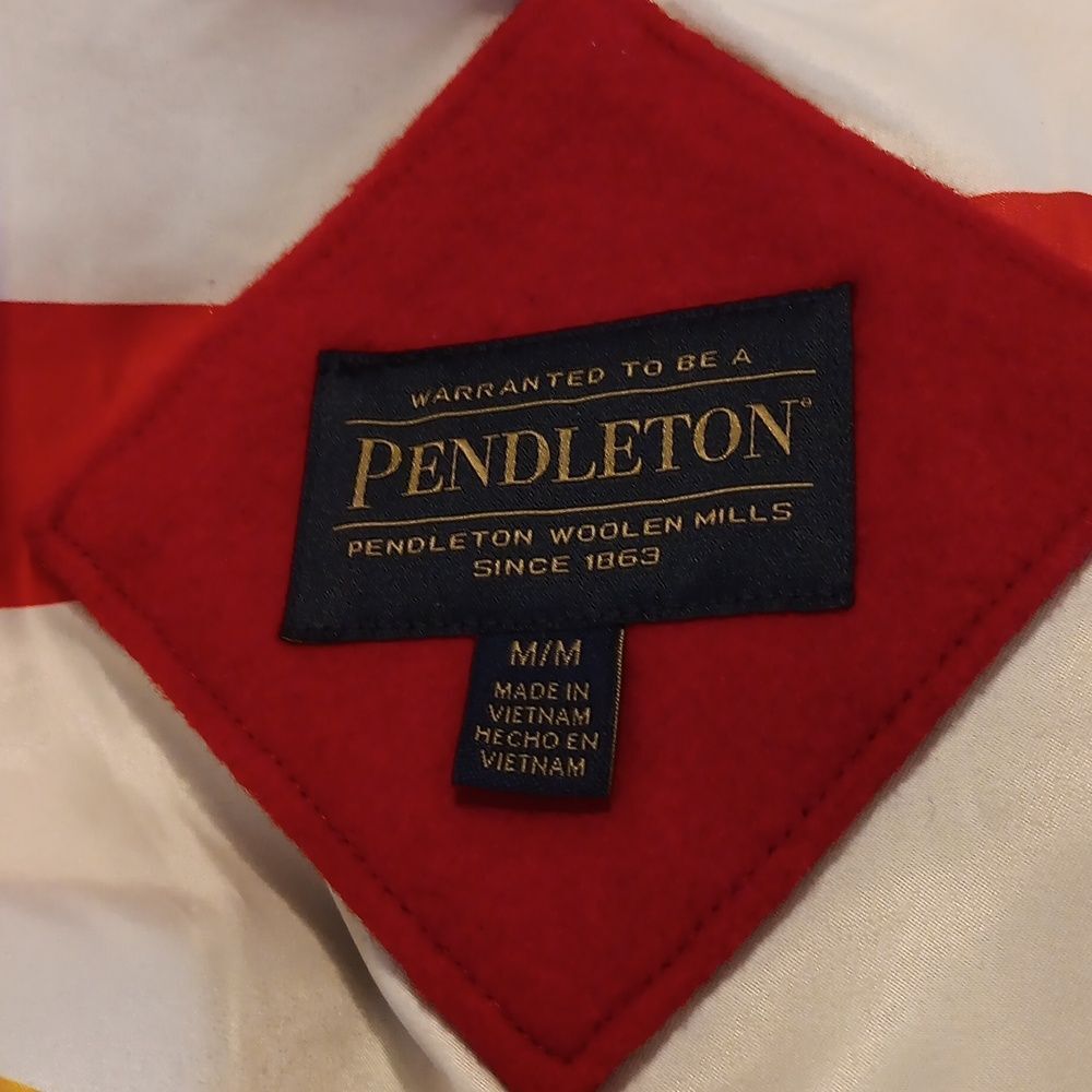Pendleton Red Wool Jacket. Classic.Wool. NEW.Holi… - image 12